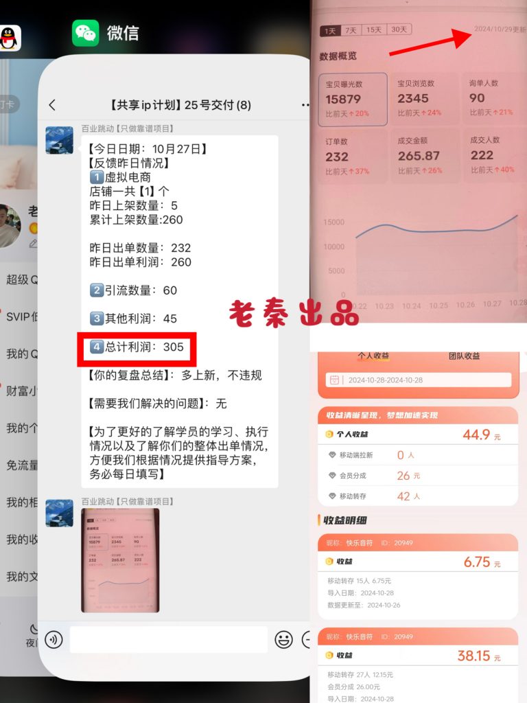图片[22] 每天稳定净利润300+需要多久？用这个玩法30天才能快速达成！ 老秦